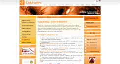 Desktop Screenshot of ceske-kvetiny.cz